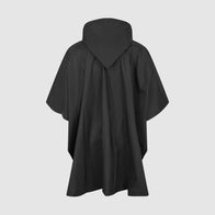 F1 FW LOGO PONCHO - black