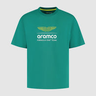 AMF1 FW MENS LARGE LOGO TEE - green