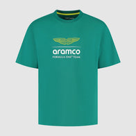 AMF1 FW MENS LARGE LOGO TEE - green