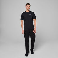 AMF1 FW MENS WIREFRAME GRAPHIC TEE - black
