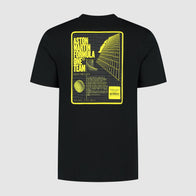 AMF1 FW MENS GRID GRAPHIC TEE - black