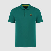 AMF1 FW MENS TECH WAFFLE POLO - green