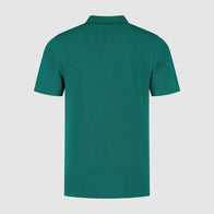 AMF1 FW MENS TECH WAFFLE POLO - green