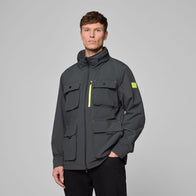 AMF1 FW 6 POCKET JACKET - black
