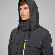 AMF1 FW 6 POCKET JACKET - black