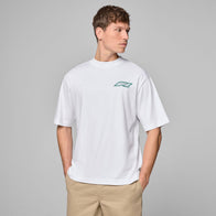 F1 FW LEGACY GRAPHIC TEE - white