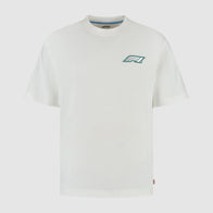 F1 FW LEGACY GRAPHIC TEE - white