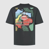 F1 FW CAMO GRAPHIC TEE - black