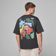 F1 FW CAMO GRAPHIC TEE - black