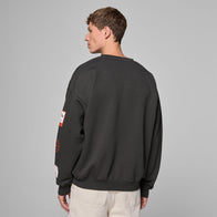 F1 FW HERITAGE GRAPHIC CREW SWEAT - black