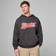 F1 FW HERITAGE GRAPHIC HOODY - black