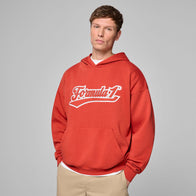 F1 FW HERITAGE GRAPHIC HOODY - red