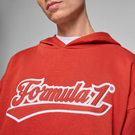 F1 FW HERITAGE GRAPHIC HOODY - red