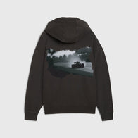 F1 LS GRAPHIC FULL ZIP HOODIE - black