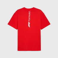 F1 ESS+ TEE - RELAXED - red