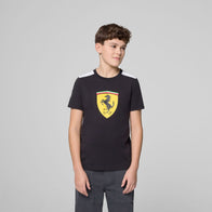 SF KIDS LARGE SHIELD TEE - black