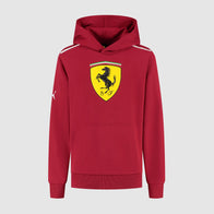 SF FW KIDS LARGE SHIELD HOODY - red