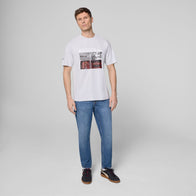 SF FW DRIVER TEE - mid grey