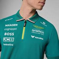 AMF1 RP MENS TEAM POLO - green
