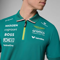 AMF1 RP MENS TEAM POLO - green