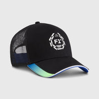 F1 LS TRUCKER CAP - black