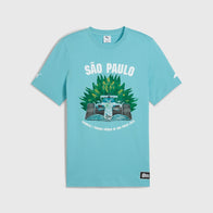 F1 FW SE BRAZIL TEE - blue