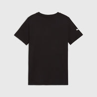 SF LS RACE KIDS TONAL BIG SHIELD TEE - black