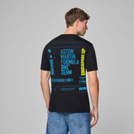 AMF1 FW SE SINGAPORE GP TEE - black
