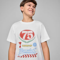 F1 FW KIDS LEGACY GRAPHIC TEE - white