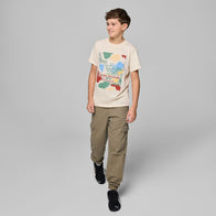 F1 FW KIDS CAMO GRAPHIC TEE - beige