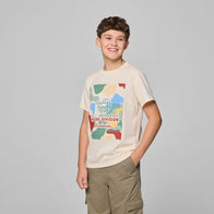 F1 FW KIDS CAMO GRAPHIC TEE - beige