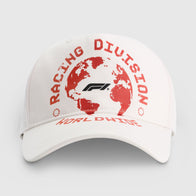 F1 FW RDW Graphic BB Cap - white