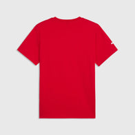 SF FW LARGE SHIELD TEE - Rosso Corsa