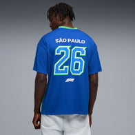F1 LS Brazil Jersey - blue / green