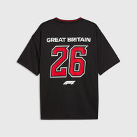 F1 LS Great Britain Jersey - black