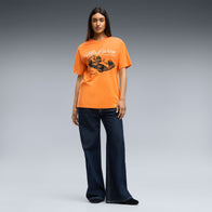 ML LS Graphic Tee 2 - Papaya