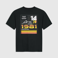 AMF1 FW FA Tee - True Black