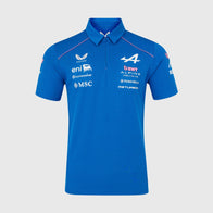 ALPINE RP MENS TEAM SS POLO - Lapis Blue