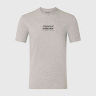 RBR FW UNISEX GRAPHIC BULL TEE - Grey Marl