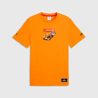 F1 FW SE BELGIUM TEE - Orange Glo