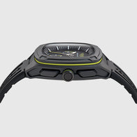 AMF1 OVR SILICONE STRAP WATCH - Black