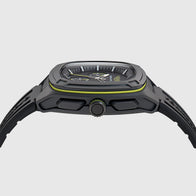 AMF1 OVR SILICONE STRAP WATCH - Black