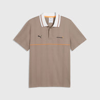 ML LS Racing Jacquard Polo - Mouse Gray