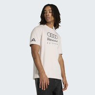 AUDI FW MENS DNA GRAPHIC TEE - Chalk Pearl