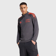 AUDI RP MENS MECHANICS QTR ZIP - Utility Black