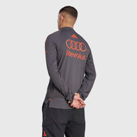 AUDI RP MENS MECHANICS QTR ZIP - Utility Black