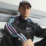 AUDI SE MENS MIAMI TRACK JACKET - Black