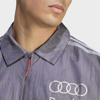 AUDI RP MENS DRIVER PADDOCK JACKET - Grey Strata