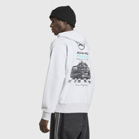 MAPF1 FW MENS CAR GRAPHIC HOODIE - Light Grey Heather