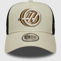 HAAS FW SEASONAL TRUCKER CAP - Ivory